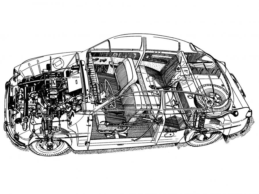  Saab 96 1960 года  (фото 5 из 9)